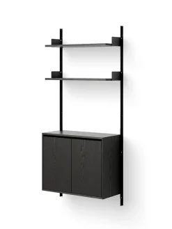 New Works Wall Shelf Cabinet Tall w. Doors fra> Skænke
