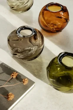 Ferm Living Water Swirl vase, Round fra> Vaser