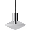 LEO Objects Whipped Pendant Lamp, all chrome fra> Spots|Pendler