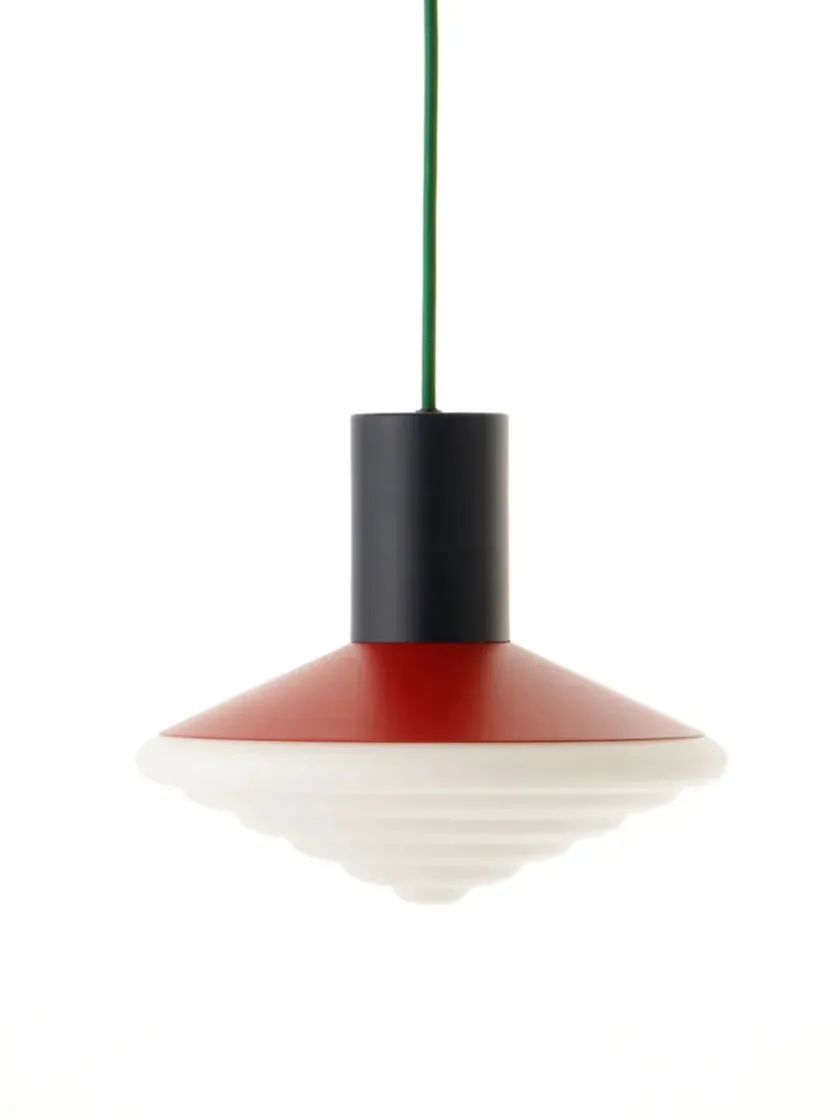LEO Objects Whipped Pendant Lamp, all chrome fra> Spots|Pendler
