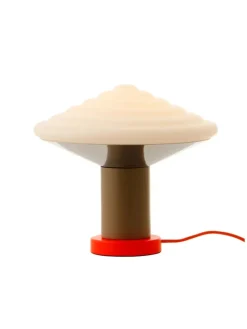 LEO Objects Whipped Table Lamp, luminous orange fra> Spots