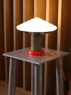 LEO Objects Whipped Table Lamp, luminous orange fra><noscript><img width=