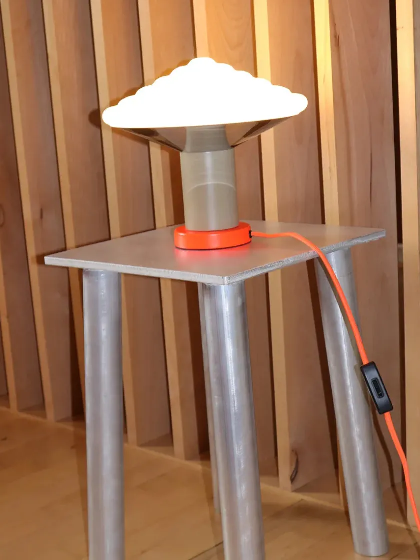 LEO Objects Whipped Table Lamp, pure green fra> Spots