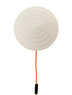 LEO Objects Whipped Wall Lamp, luminous orange fra> Væglamper|Spots