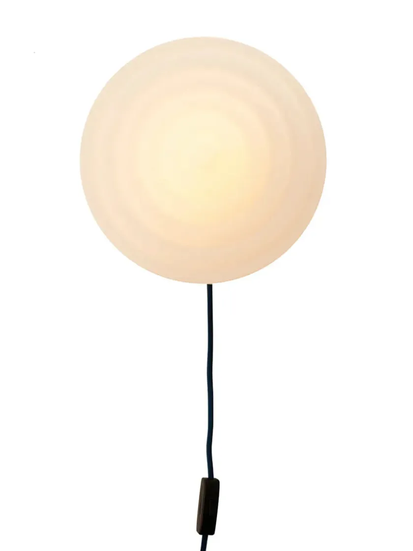 LEO Objects Whipped Wall Lamp, luminous orange fra> Væglamper|Spots