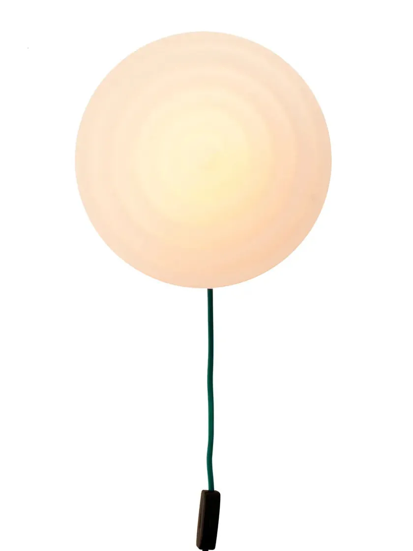 LEO Objects Whipped Wall Lamp, luminous orange fra> Væglamper|Spots