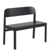 Muuto Workshop Bench, black fra> Bænke