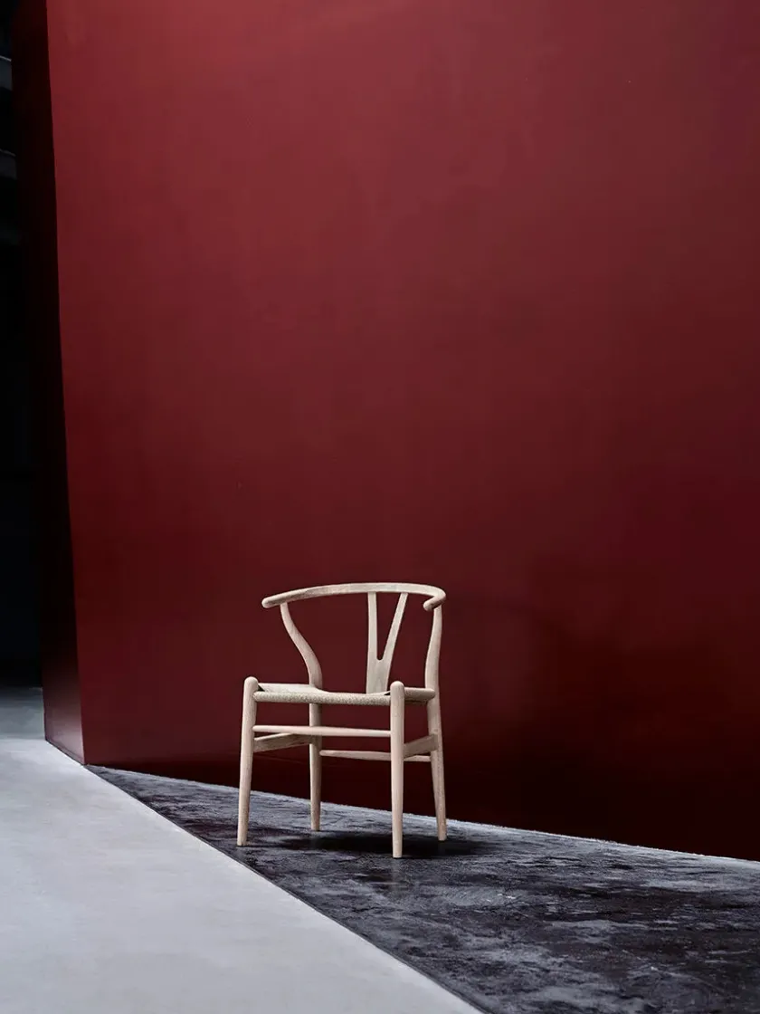 Carl Hansen & Søn Y-stol CH24, Eg hvidolie af Hans J. Wegner> Spisebordsstole