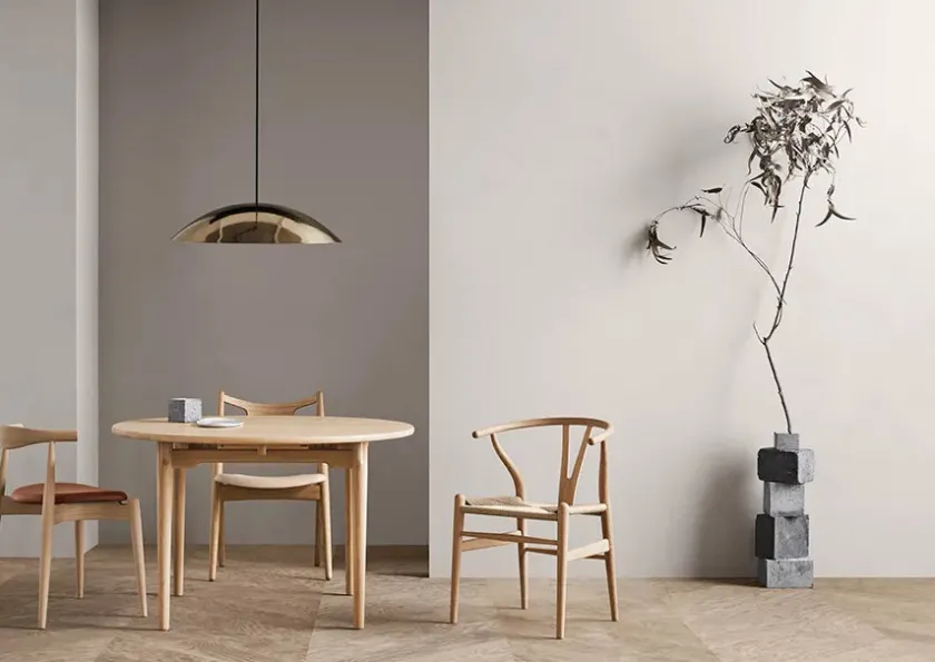 Carl Hansen & Søn Y-stol CH24, eg olie af Hans J. Wegner> Spisebordsstole
