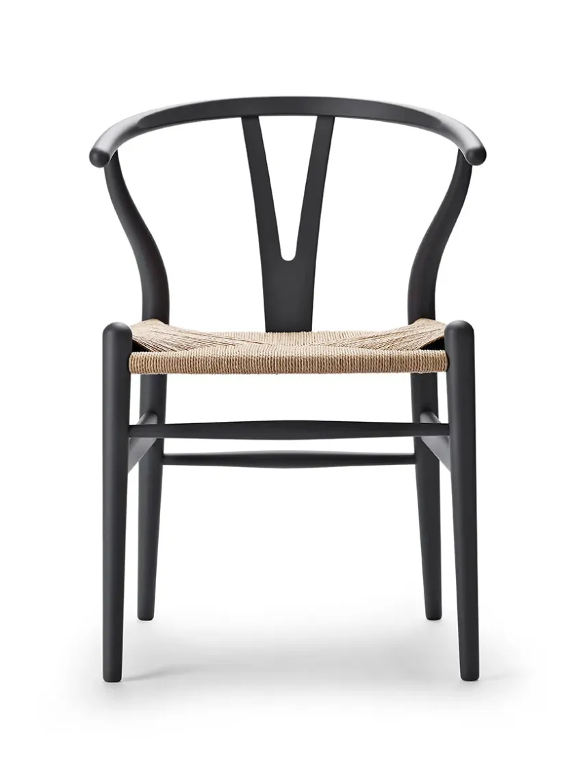 Carl Hansen & Søn Y-stol CH24 Soft Anthracite Grey af Hans J. Wegner> Spisebordsstole