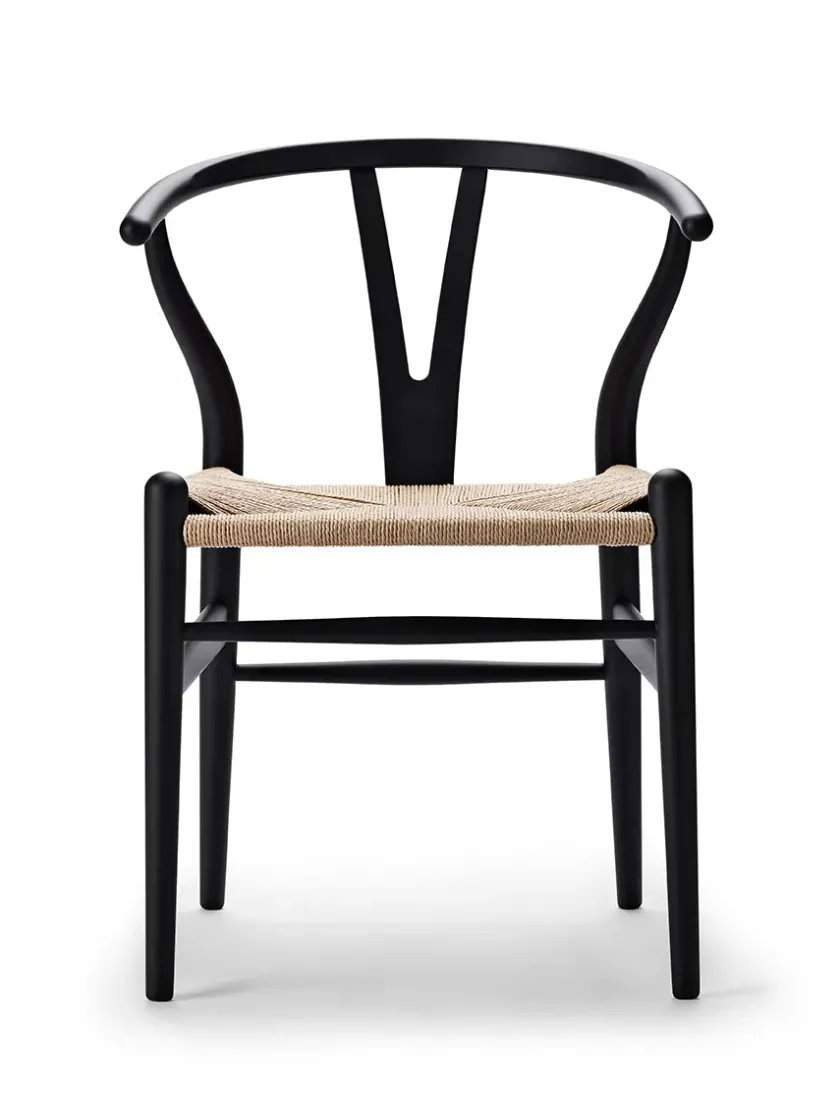 Carl Hansen & Søn Y-stol CH24 Soft Anthracite Grey af Hans J. Wegner> Spisebordsstole