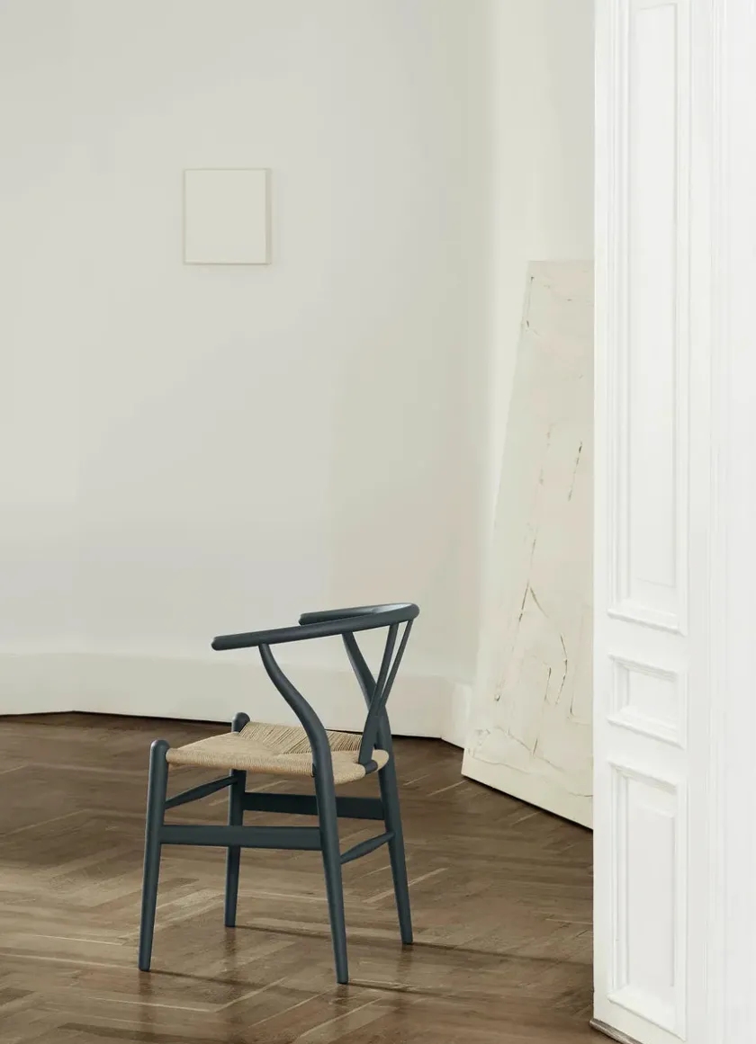 Carl Hansen & Søn Y-stol CH24 Soft Anthracite Grey af Hans J. Wegner> Spisebordsstole