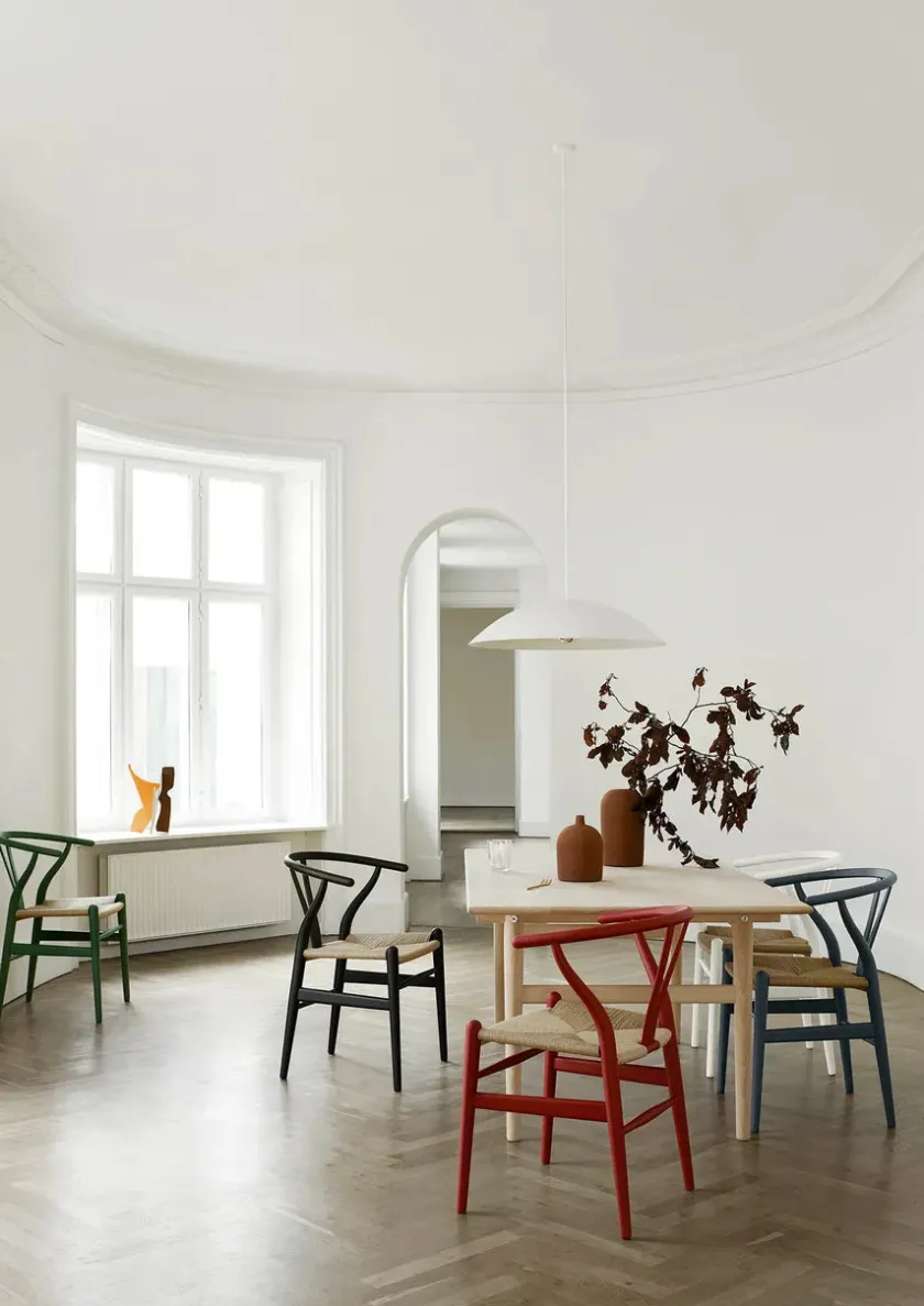 Carl Hansen & Søn Y-stol CH24 Soft Anthracite Grey af Hans J. Wegner> Spisebordsstole