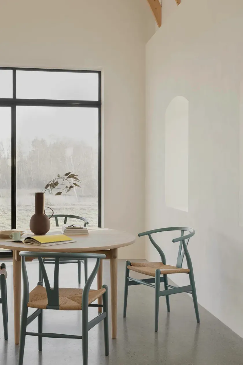 Carl Hansen & Søn Y-stol CH24 Soft Anthracite Grey af Hans J. Wegner> Spisebordsstole