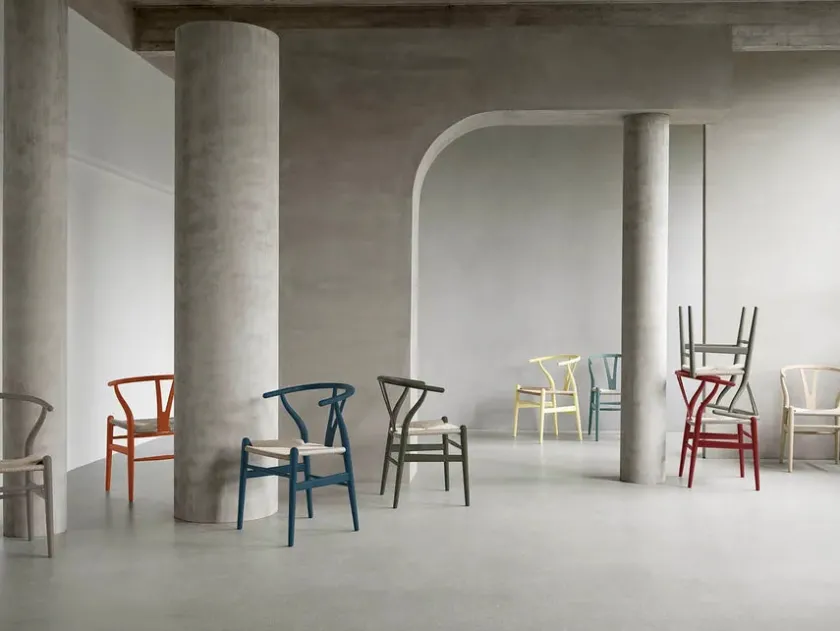 Carl Hansen & Søn Y-stol CH24 Soft Anthracite Grey af Hans J. Wegner> Spisebordsstole