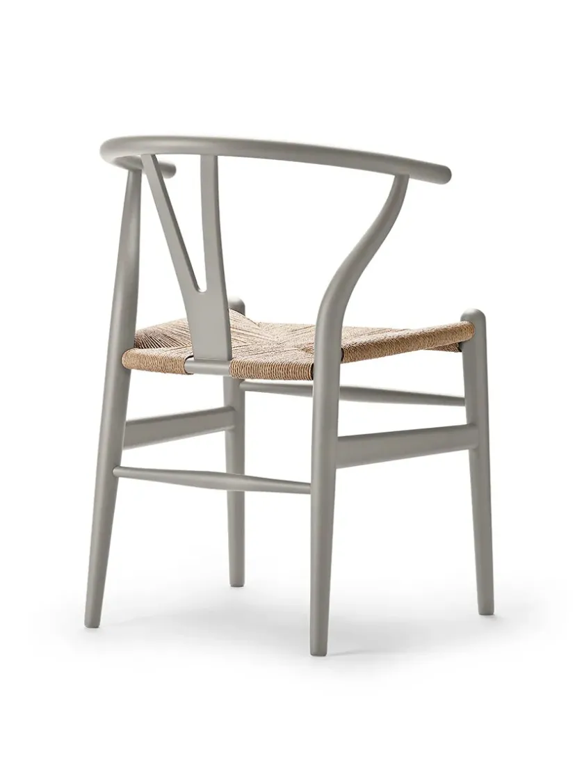 Carl Hansen & Søn Y-stol CH24 Soft Anthracite Grey af Hans J. Wegner> Spisebordsstole