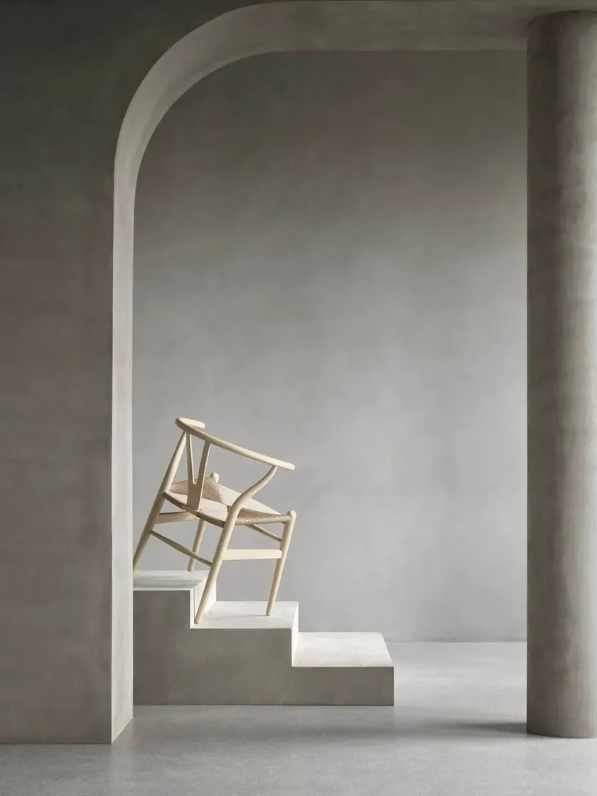 Carl Hansen & Søn Y-stol CH24 Soft Anthracite Grey af Hans J. Wegner> Spisebordsstole