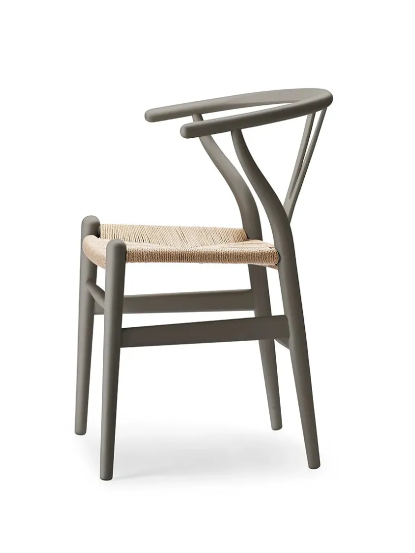 Carl Hansen & Søn Y-stol CH24 Soft Anthracite Grey af Hans J. Wegner> Spisebordsstole