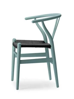 Carl Hansen & Søn Y-stol CH24 Soft Barley med sort flet af Hans J. Wegner><noscript><img width=