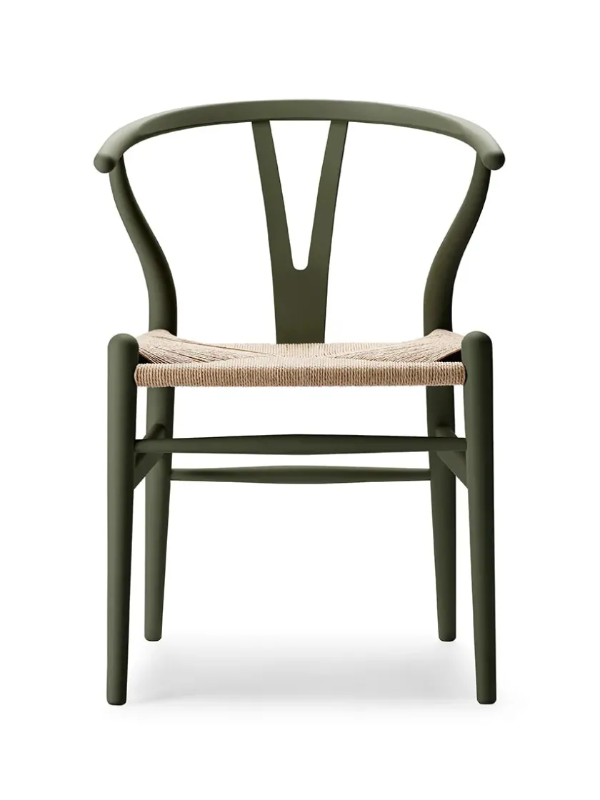 Carl Hansen & Søn Y-stol CH24 Soft Blue af Hans J. Wegner> Spisebordsstole
