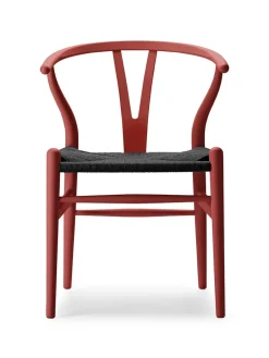 Carl Hansen & Søn Y-stol CH24 Soft Clay med sort flet af Hans J. Wegner><noscript><img width=