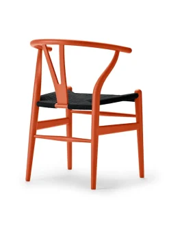 Carl Hansen & Søn Y-stol CH24 Soft Clay med sort flet af Hans J. Wegner><noscript><img width=