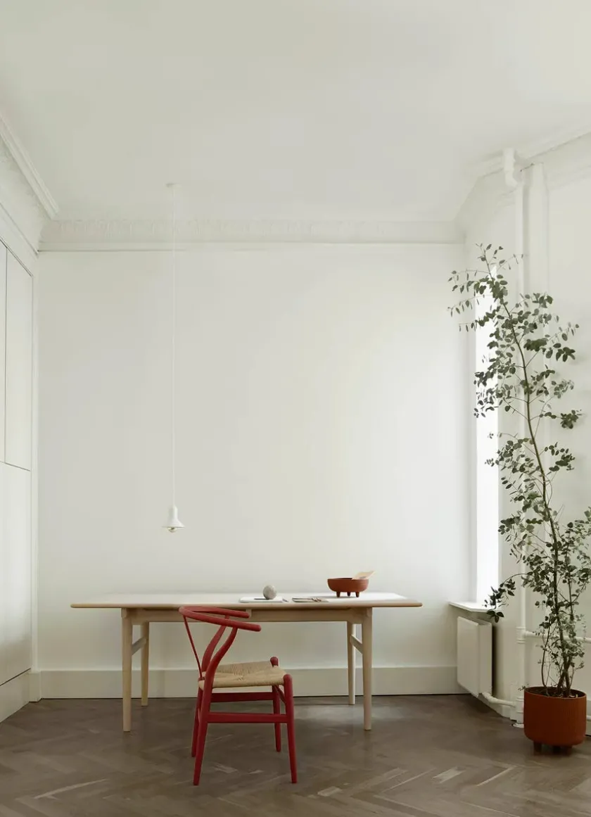 Carl Hansen & Søn Y-stol CH24 Soft Green af Hans J. Wegner> Spisebordsstole