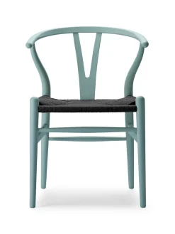 Carl Hansen & Søn Y-stol CH24 Soft Hollyhock med sort flet af Hans J. Wegner><noscript><img width=