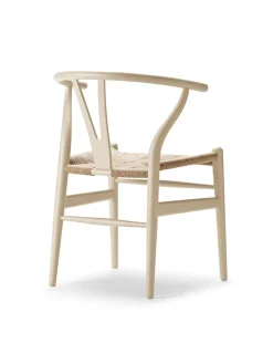 Carl Hansen & Søn Y-stol CH24 Soft Natural White af Hans J. Wegner><noscript><img width=