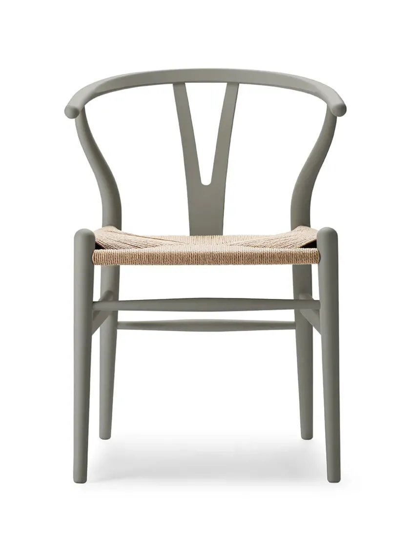 Carl Hansen & Søn Y-stol CH24 Soft Pewter af Hans J. Wegner> Spisebordsstole