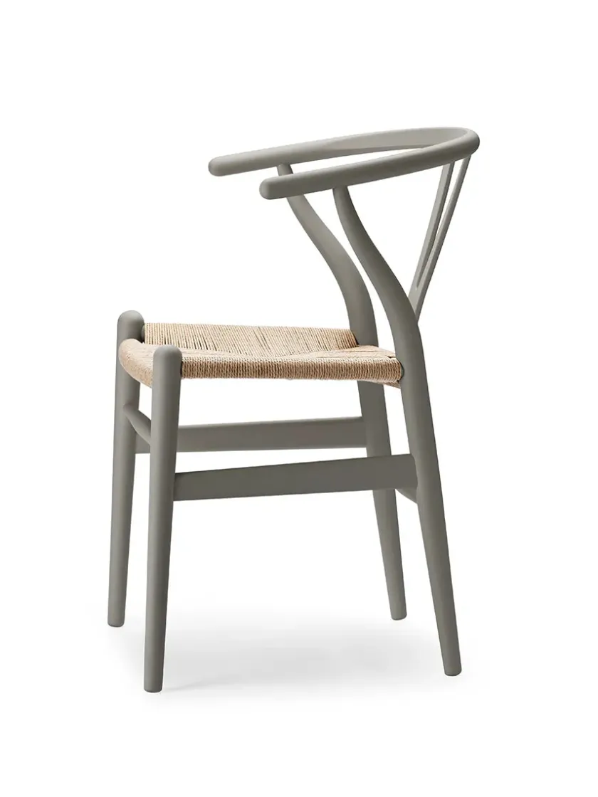 Carl Hansen & Søn Y-stol CH24 Soft Pewter af Hans J. Wegner> Spisebordsstole