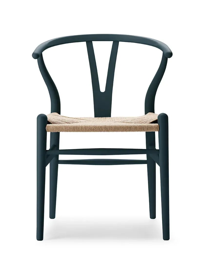 Carl Hansen & Søn Y-stol CH24 Soft Silver Grey af Hans J. Wegner> Spisebordsstole