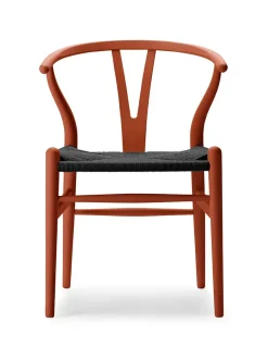 Carl Hansen & Søn Y-stol CH24 Soft Slate med sort flet af Hans J. Wegner><noscript><img width=