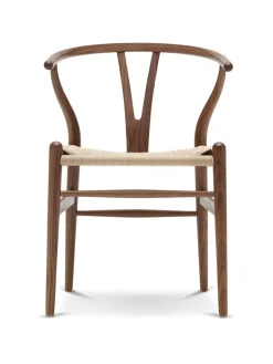 Carl Hansen & Søn Y-stol CH24, Valnød lak af Hans J. Wegner><noscript><img width=