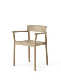 &Tradition Betty TK10 Spisebordsstol, sortlakeret eg fra><noscript><img width=