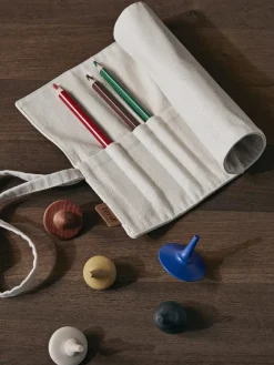 Ferm Living Spin Tops, sæt á 5 stk. fra>Børn Legetøj