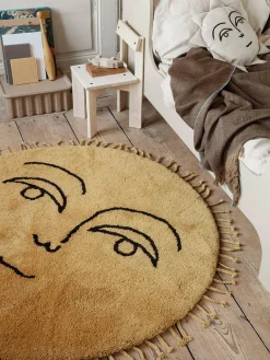 Ferm Living Sun Cushion, natural fra><noscript><img width=