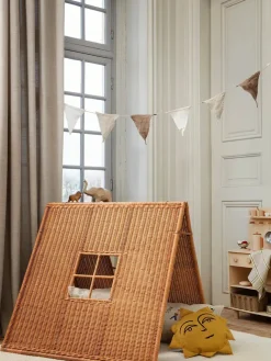Ferm Living Sun Cushion, yellow fra><noscript><img width=