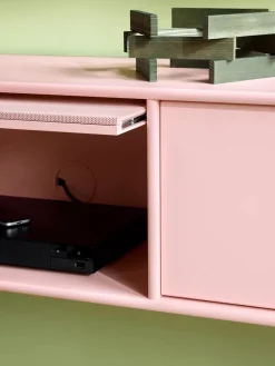 Montana TV & Sound Modul, Octave V, inkl. ben messing fra> Tv-Borde